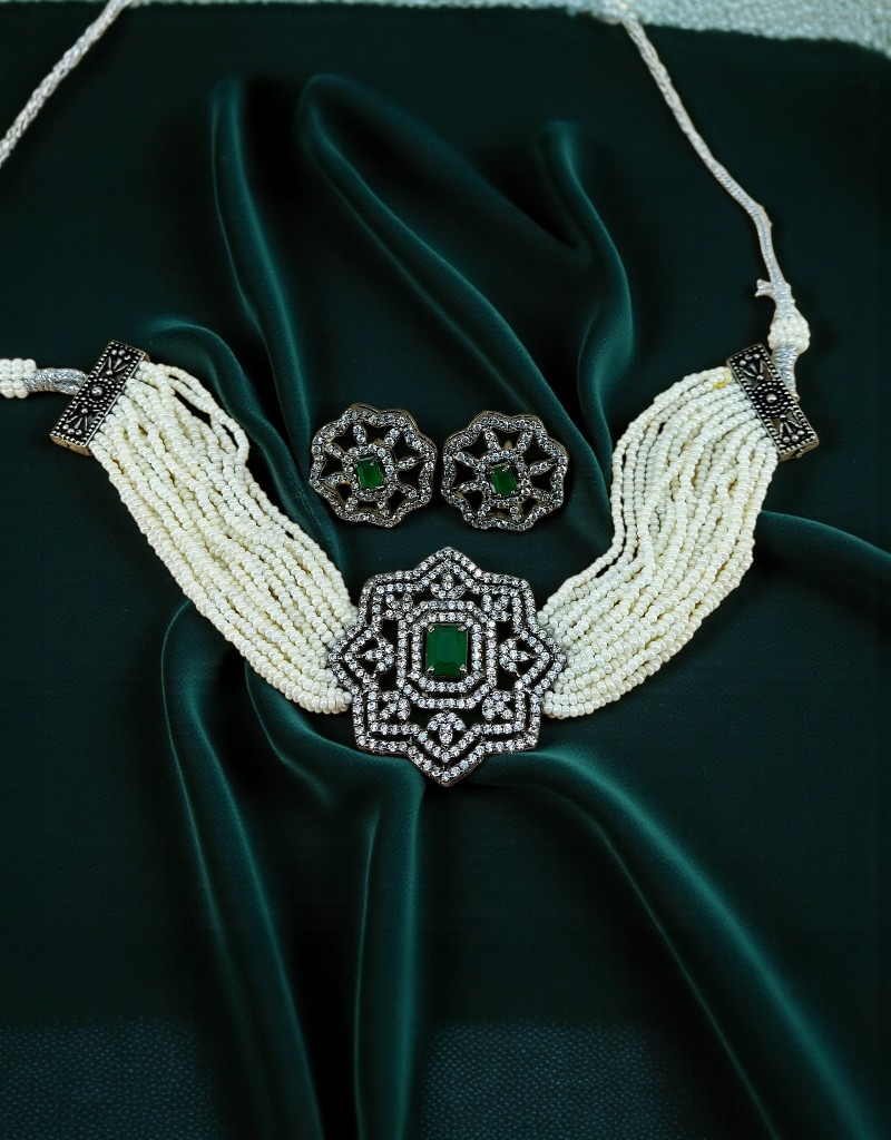 Zircons Necklace Set 0031