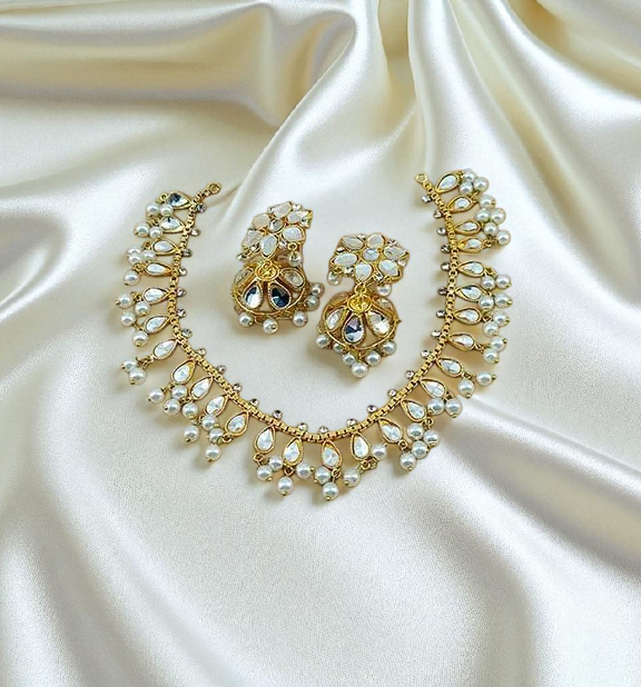 Kundan Necklace Set 0007