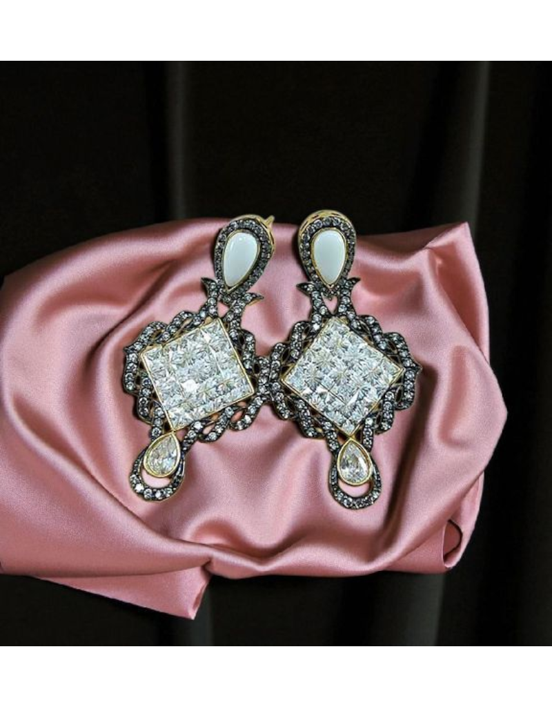 AD Zircons Earrings 0023