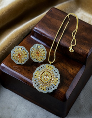 Zircons Pendant Set 0016