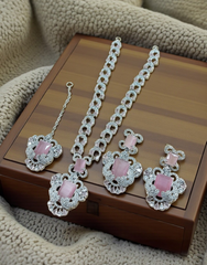 Zircons Necklace Set 0032