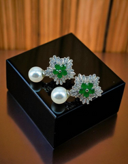 AD Zircons Earrings 0001