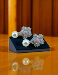 AD Zircons Earrings 0001