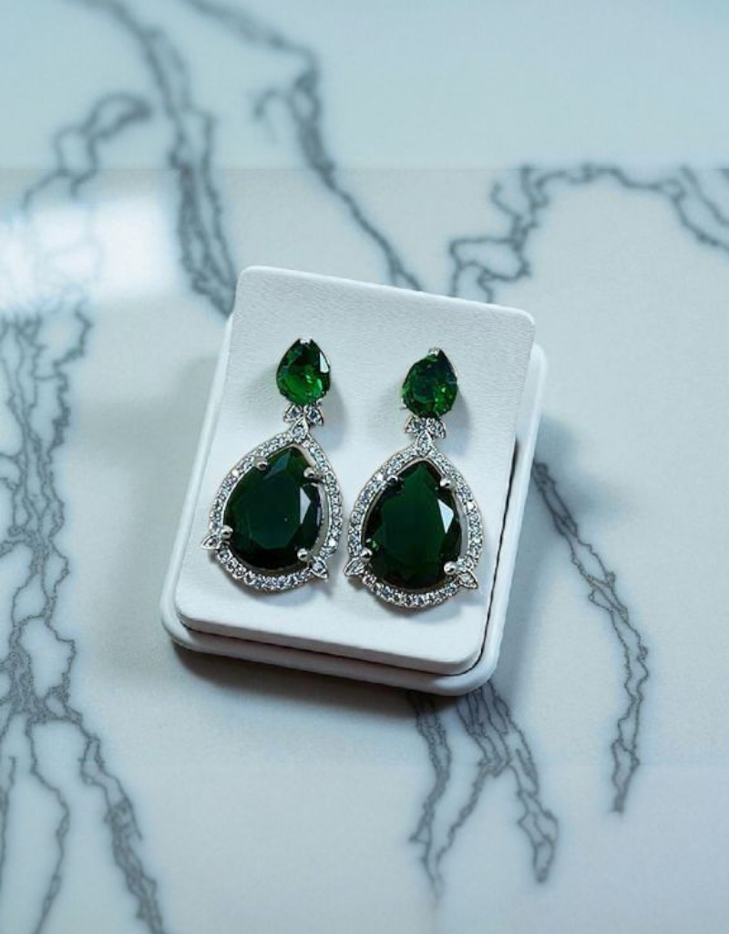 AD Zircons Earrings 0016