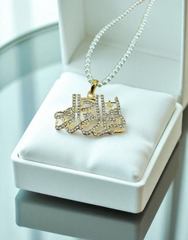 Calligraphic Pendant 0001