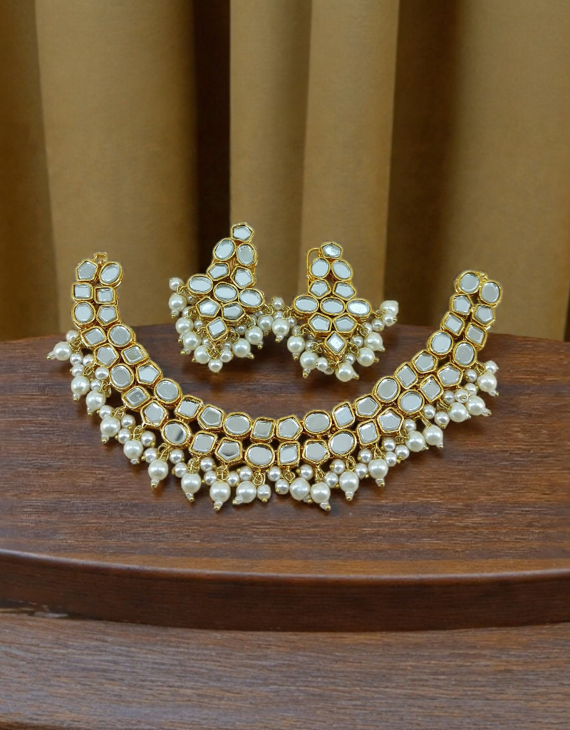 Kundan Necklace Set 0021