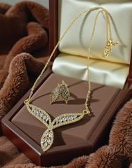 Zircons Pendant Set 0014