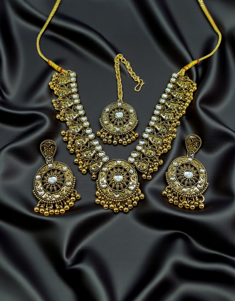 Kundan Necklace Set 0032