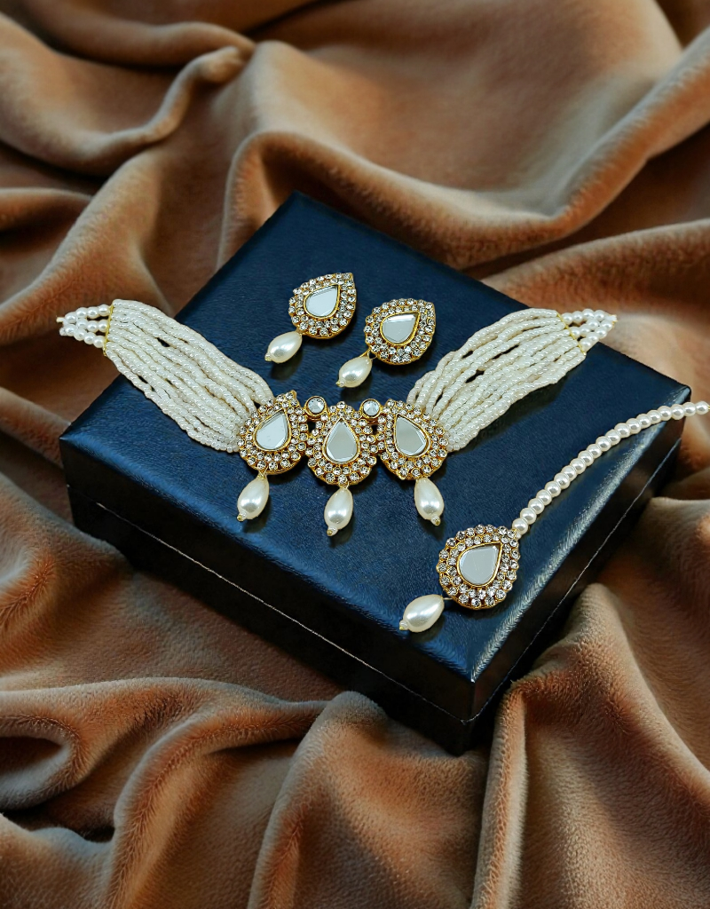 Kundan Necklace Set 0025