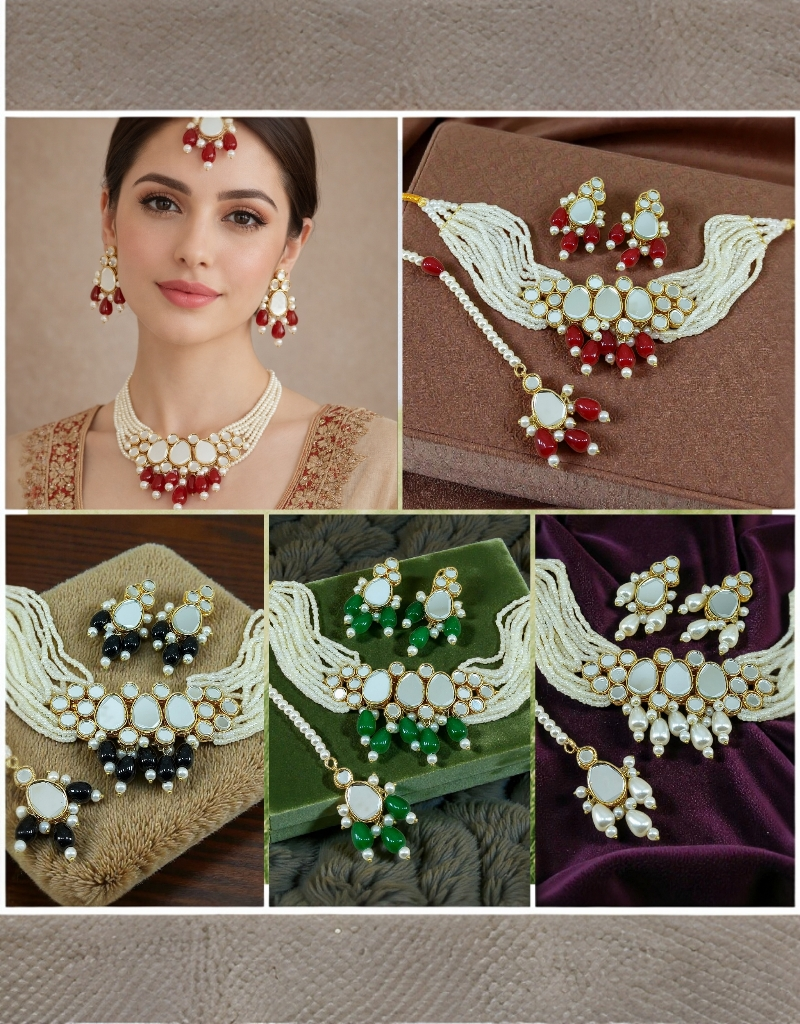 Kundan Necklace Set 0024