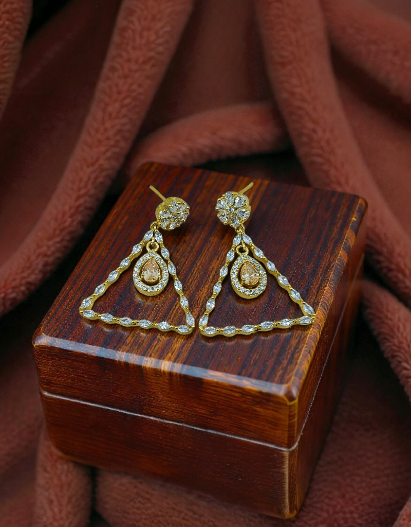 AD Zircons Earrings 0026