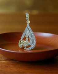 Calligraphic Pendant 0020