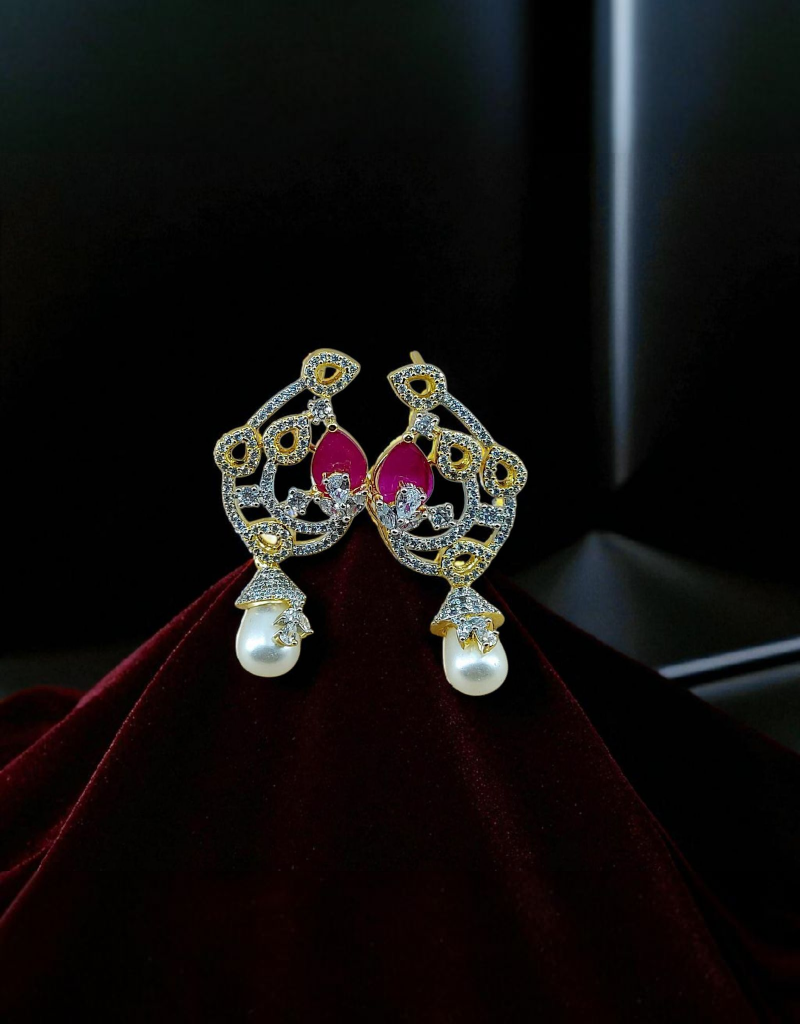 AD Zircons Earrings 0021