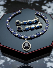 Zircons Necklace Set 0002
