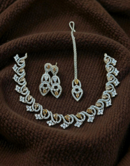 Zircons Necklace Set 0029