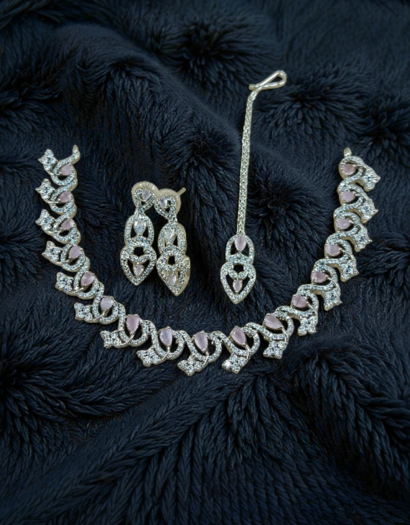 Zircons Necklace Set 0029