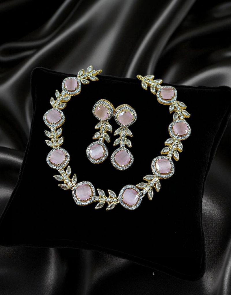 Zircons Necklace Set 0025