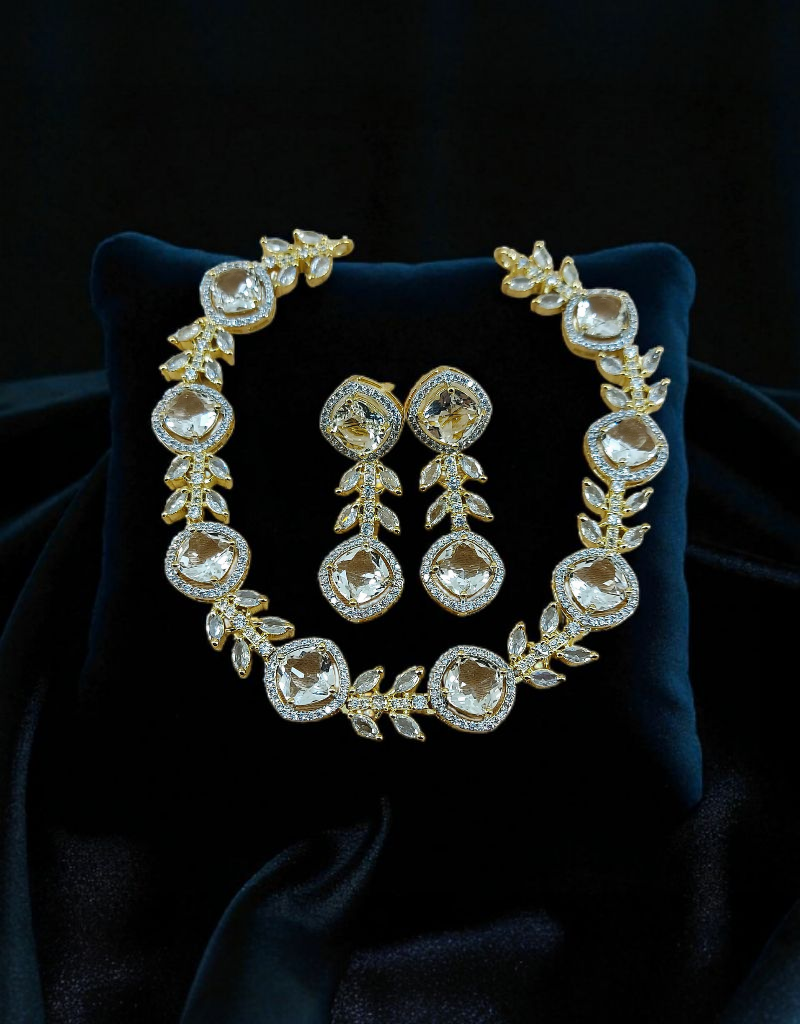 Zircons Necklace Set 0025