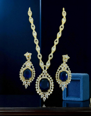 Zircons Necklace Set 0026