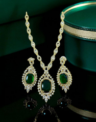 Zircons Necklace Set 0026