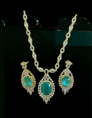 Zircons Necklace Set 0026
