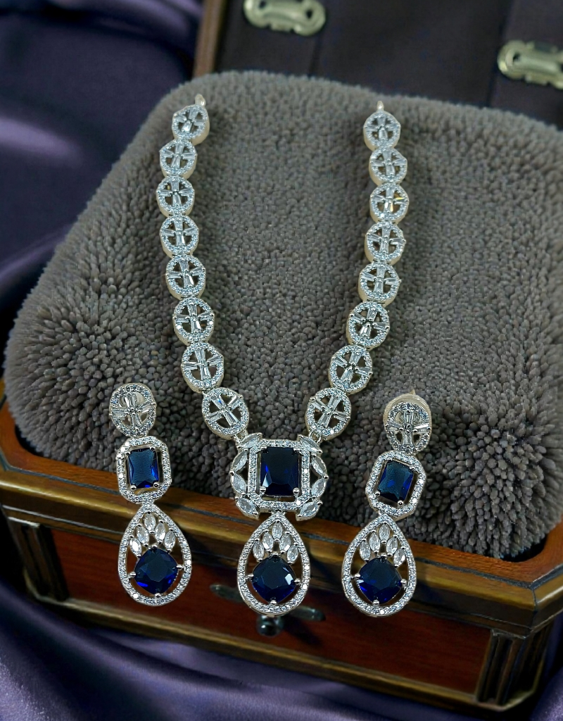 Zircons Necklace Set 0030
