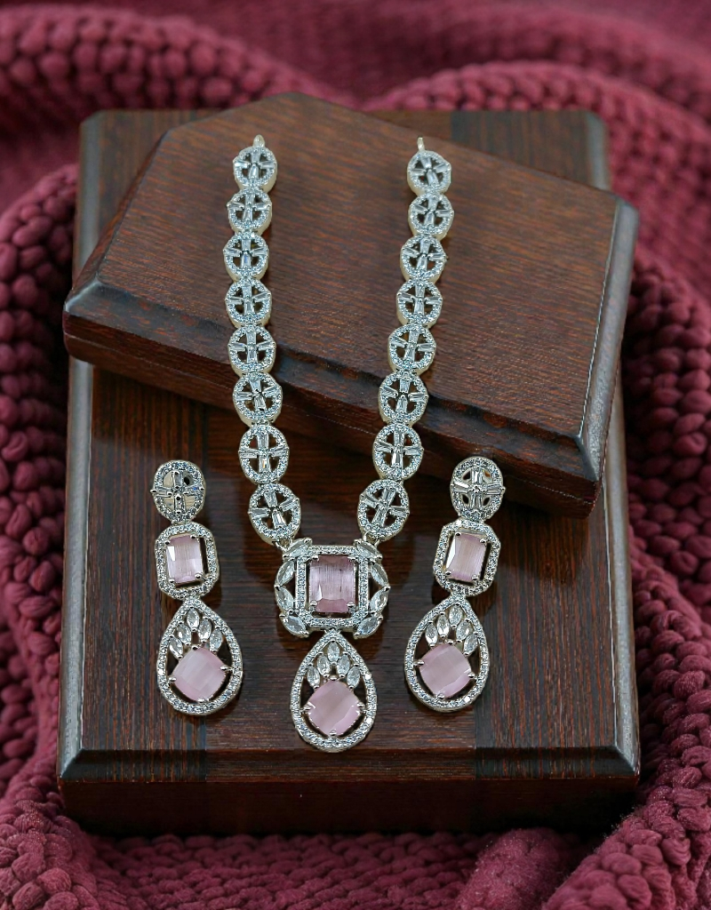 Zircons Necklace Set 0030