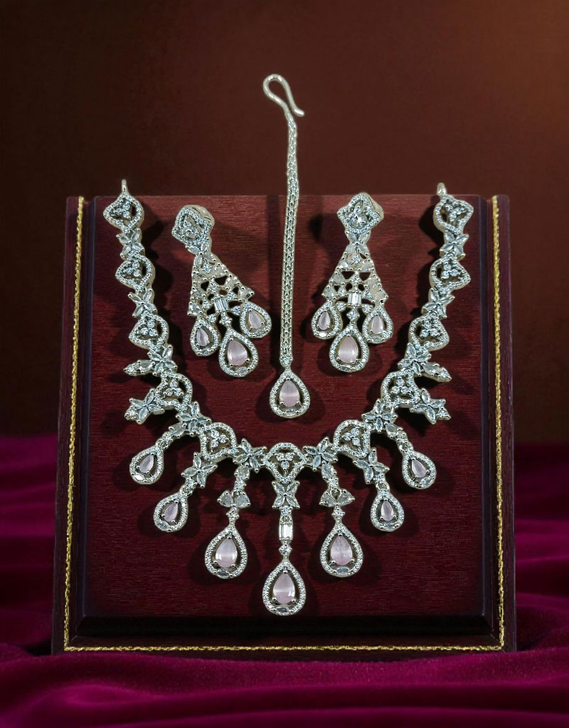 Zircons Necklace Set 0027