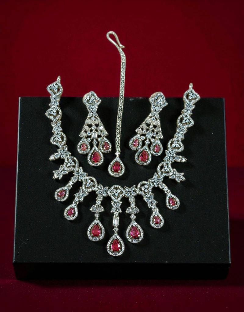 Zircons Necklace Set 0027