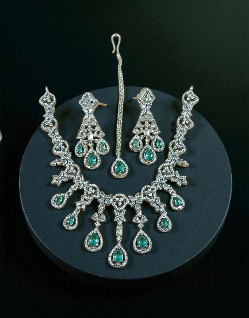 Zircons Necklace Set 0027