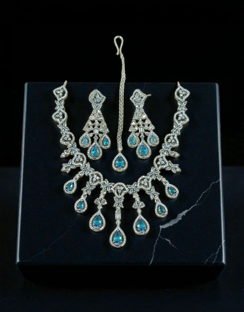 Zircons Necklace Set 0027