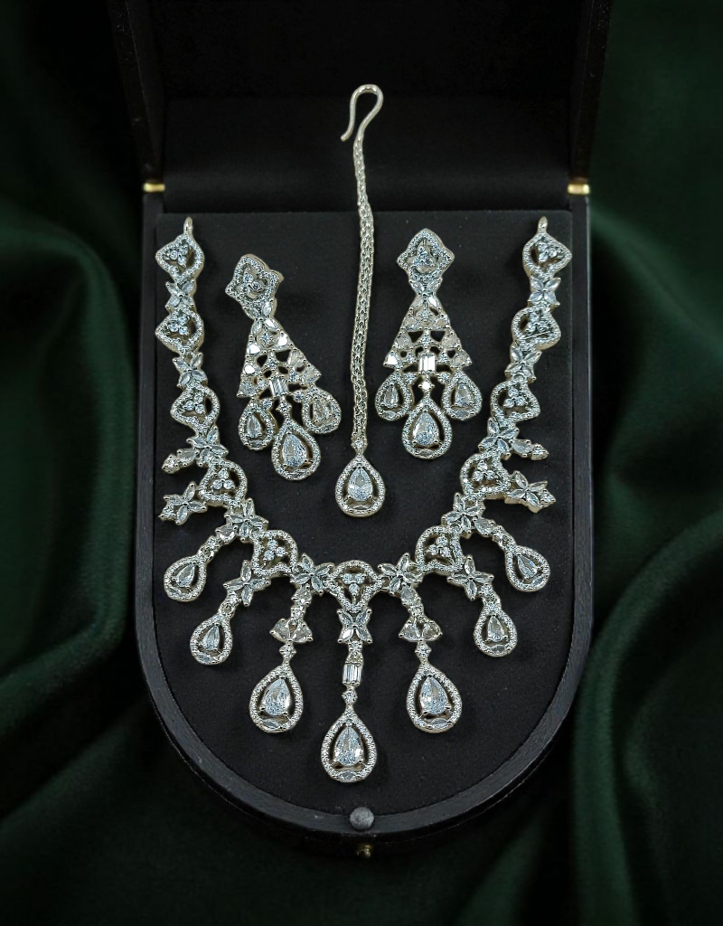 Zircons Necklace Set 0027