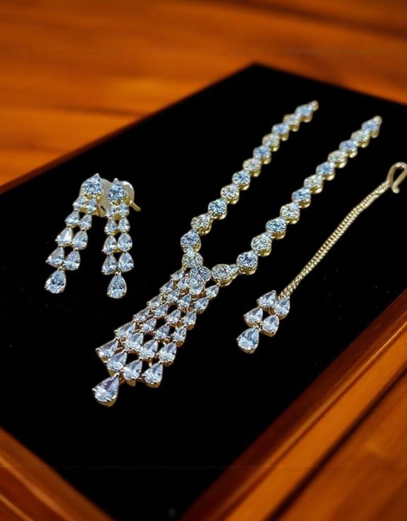 Zircons Necklace Set 0005