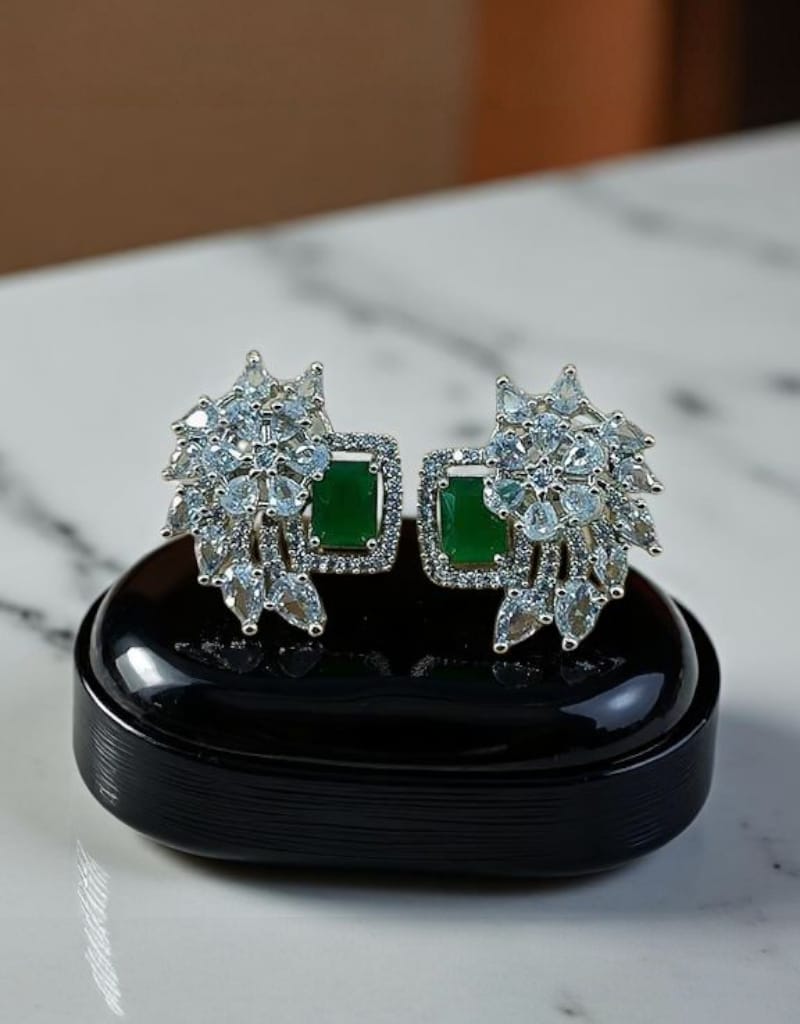 AD Zircons Earrings 0007