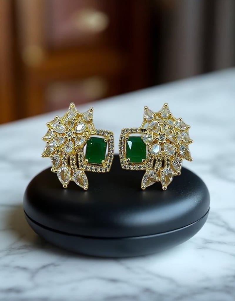 AD Zircons Earrings 0008