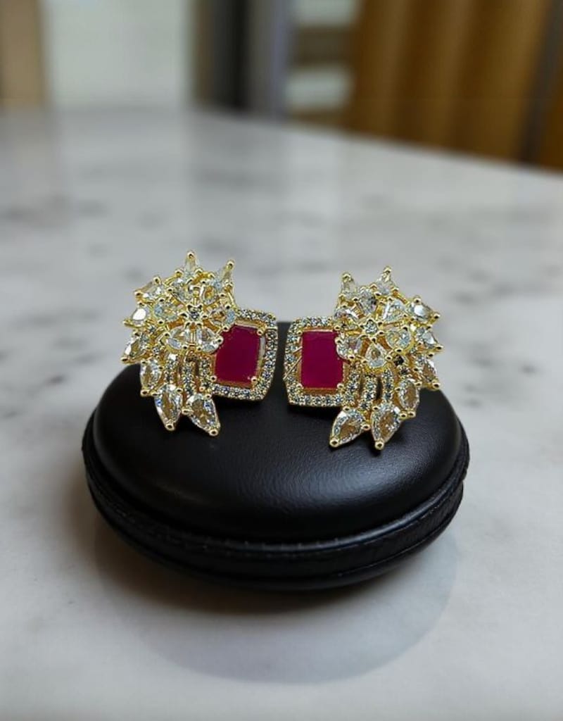 AD Zircons Earrings 0008