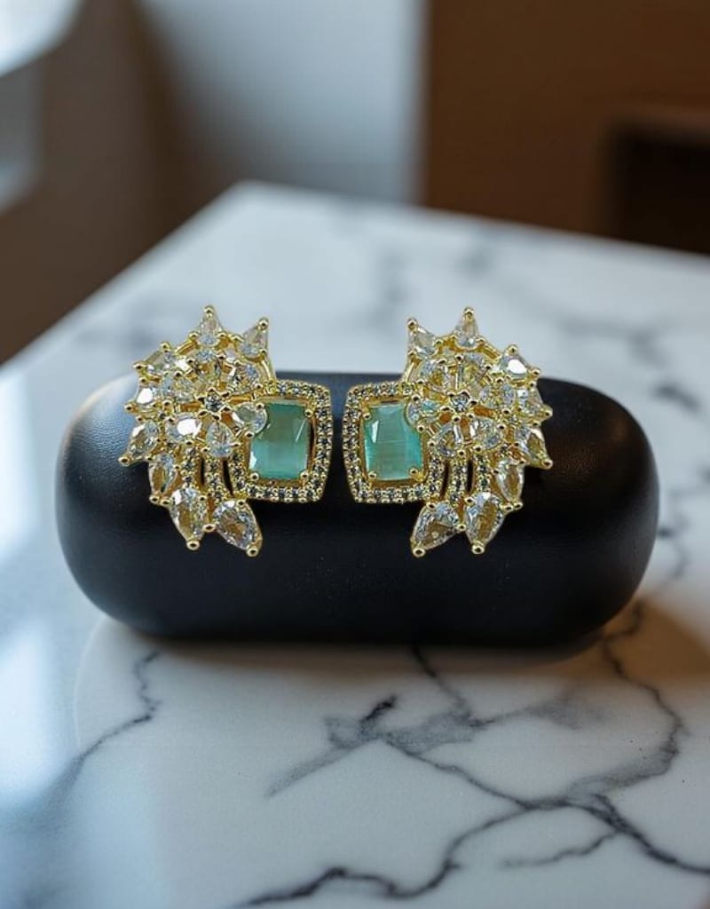 AD Zircons Earrings 0008