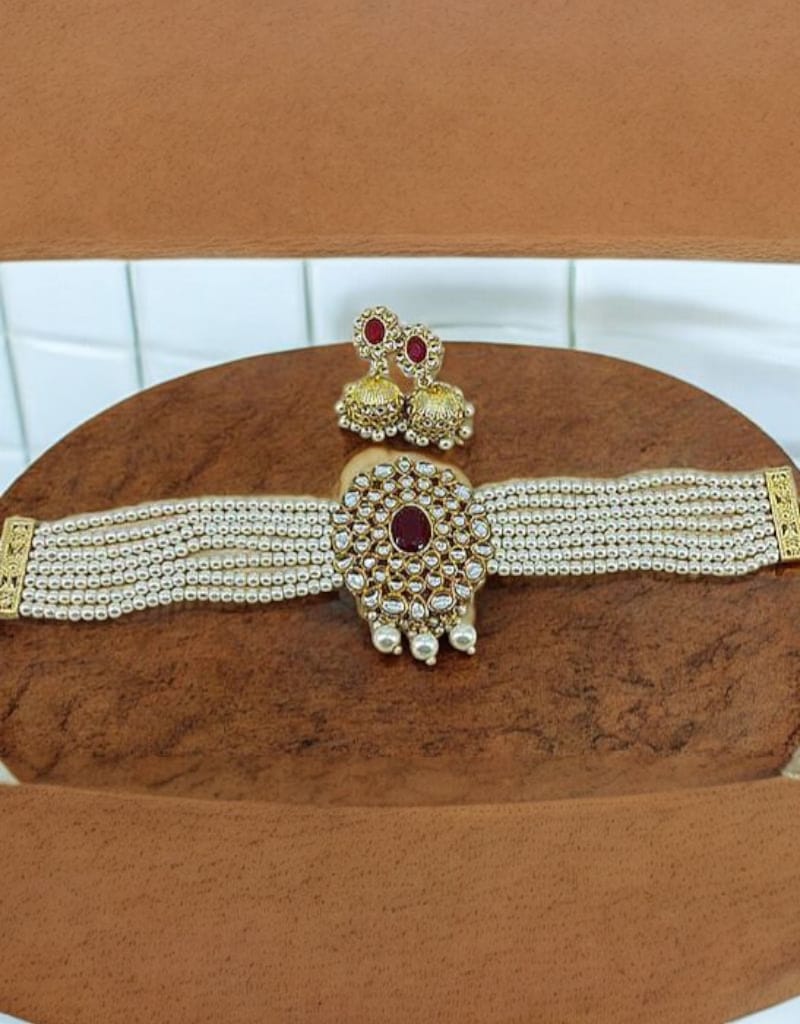 Kundan Necklace Set 0005