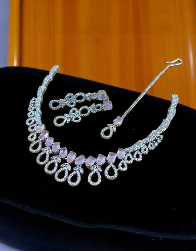 Zircons Necklace Set 0014
