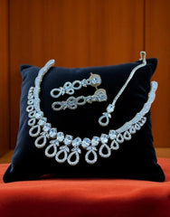 Zircons Necklace Set 0014