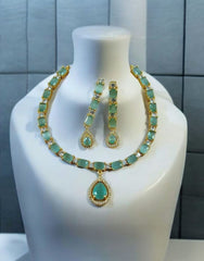Zircons Necklace Set 0015