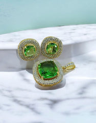 Zircons Pendant Set 0002