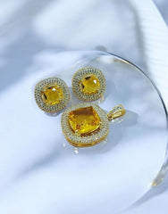 Zircons Pendant Set 0002