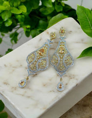 AD Zircons Earrings 0012