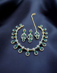 Zircons Necklace Set 0019