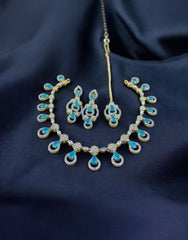 Zircons Necklace Set 0019