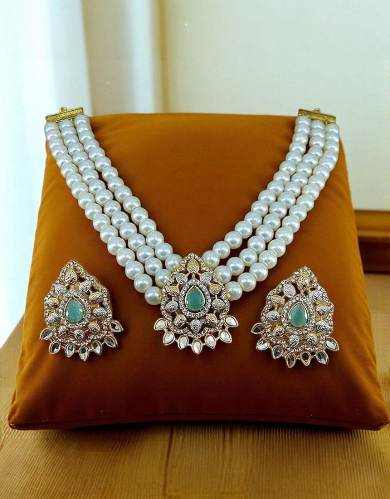 Kundan Necklace Set 0011