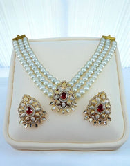 Kundan Necklace Set 0011