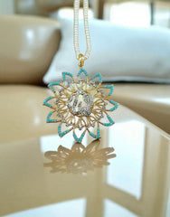 Calligraphic Pendant 0012