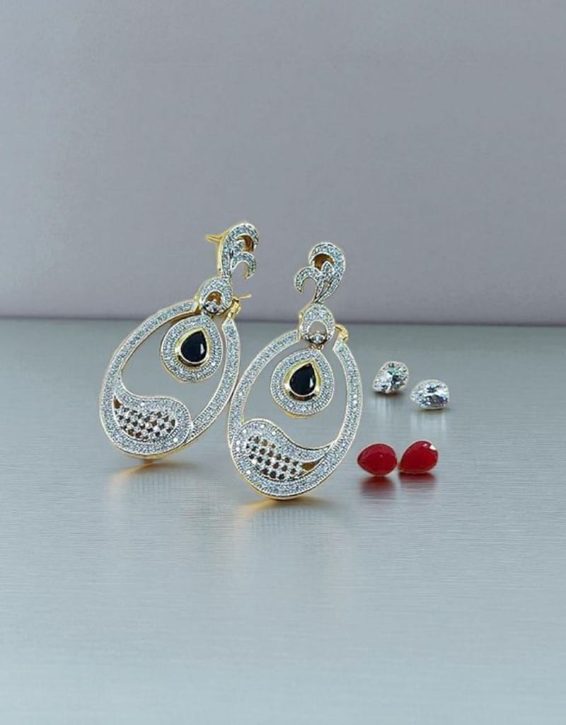 AD Zircons Earrings 0015